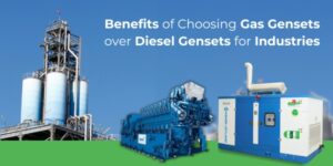 Read more about the article Benefits of Choosing Gas Gensets over Diesel Gensets for Industries