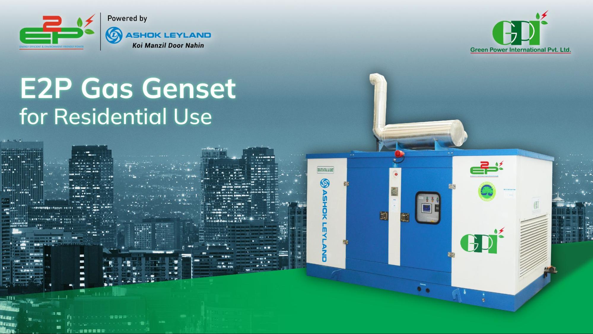 E2P Gas Gensets The Smart Choice for Powering Your Home